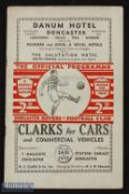 Pre-War 1937/38 Doncaster Rovers v Oldham Athletic Div. 3 (N) match programme 23 April 1938;