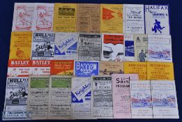 Bradford Northern Rugby League Away Programmes (30): From the 1952-53(15) & 53-4(15) seasons,