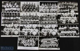 1960s Black & White football team groups postcards (Charles Buchans collectors club & similar)