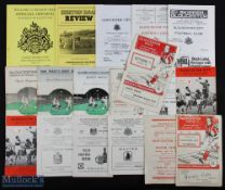 Selection of Gloucester City FC home programmes 1948/49 Yeovil Town, 1951/52 Tonbridge, 1953/54