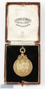 1949 FA Cup Winners Gold Medal, awarded as a Wolverhampton Wanders player, engraved Bert Williams, a