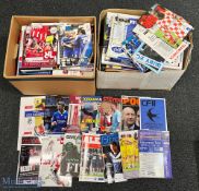 2x Boxes near complete set of Football League Play off semi Final programmes from 1986 to 2017,