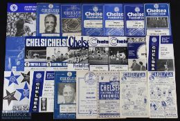 Selection of Chelsea home programmes 1946/47 Wolverhampton Wanderers, Aston Villa, 1947/48