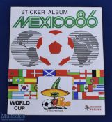 Panini Mexico 1986 Football sticker Empty Album, has not been written into, some signs of age
