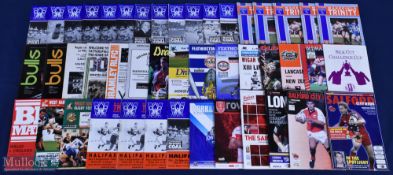 Quantity of Rugby League Programmes: A mixed box mostly from the 1990s and 2000s