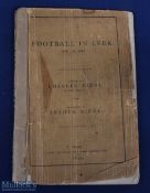 1870-1892 Football in Leek, By Charles Diehl, Charles Dielaine and Illustrated by Arthur Dieh, a