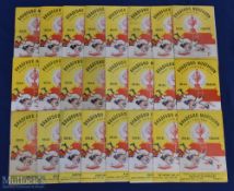 Bradford Northern Rugby Lge Home Programmes (22): from the 1950-51 (7) & 1951-52 (15) seasons,