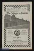 Pre-War 1938/39 Fulham v Bradford Park Avenue Div. 2 match programme 24 September 1938; fair/
