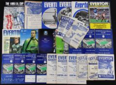 Selection of Everton home programmes 1937/38 Sheffield Utd (reserves), 1946/47 Huddersfield Town,