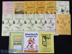 Non-League Alvechurch FC home programmes 1964/65 Wealdstone (FAAC), Enfield (FAAC), 1965/66