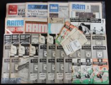 Collection of Derby County home match programmes 1947/48 QPR (FAC), Chesterfield (FAC), 1948/49