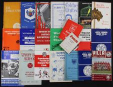 Selection of Football Club handbooks to include Arsenal 1959/60, Aston Villa 1968/69, Barrow 1964/