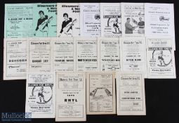 Selection of Ellesmere Port Town home programmes 1948/49 Rhyl (Cheshire League cup), 1949/50 Rhyl (