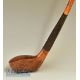 J Randall Sundridge Park Special short deep head wooden cleek with added weights to the sole in - Image 2 of 3