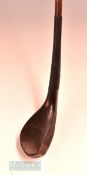 Hutchison very early transitional/ bulger scare neck driver 1890 - with half face central leather