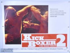 Movie / Film Poster - 1990 Kick Boxer 2 The Road Back 40x30