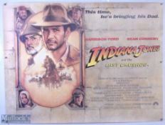 Movie / Film Poster - 1989 Indiana Jones and The Last Crusade 40x30