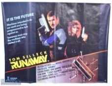 Original Movie/Film Poster - Runaway - Tom Selleck, 40x30