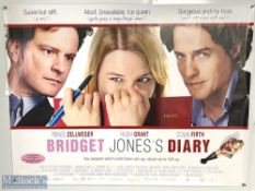 Movie / Film Poster - 2001 Bridget Jones's Diary and Bridget Jones's Diary Health Warning issue (