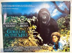 Movie / Film Poster - 1988 Gorillas In The Mist 40x30