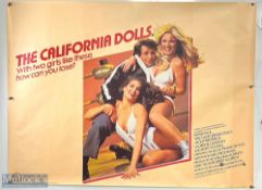 Movie / Film Poster - 1981 The California Dolls 40x30