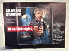 Movie / Film Poster - 1983 10 to Midnight 40x30
