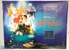Movie / Film Poster - 1989 Little Mermaid 40x30