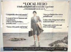 Movie / Film Poster - 1983 Local Hero 40x30