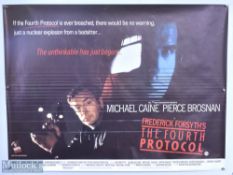 Movie / Film Poster - 1987 Frederick Forsyth's The Fourth Protocol 40x30