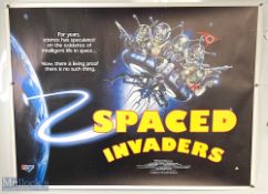Movie / Film Poster - 1990 Space Invaders 40x30