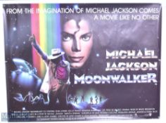 Movie / Film Poster - 1987 Michael Jackson -Moonwalker 40x30