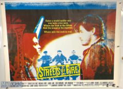 Movie / Film Poster - 1984 Streets of Fire 40x30