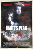Movie / Film Poster - 1996 Dante's Peak and Teaser 27x40