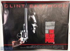 Movie / Film Poster - 1988 Dirty Harry in The Dead Pool 40x30