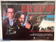 Movie / Film Poster - 1988 Blue Jean Cop 40x30