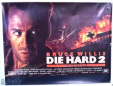 Movie / Film Poster - 1990 Die Hard 2 Die Harder 40x30