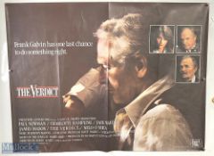 Movie / Film Poster - 1982 The Verdict 40x30