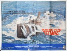 Original Movie/Film Poster - Raise the Titanic - Clive Cussler etc 40x30