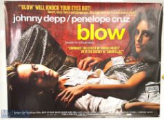 Movie / Film Poster - 2001 Blow 40x30