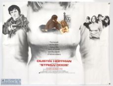 Original Movie/Film Poster - 1971 Straw Dogs with Dustin Hoffman, 40x30