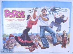 Movie / Film Poster - 1981 Popeye 40x30