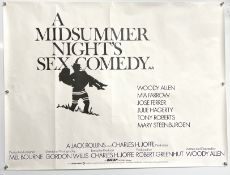 Original Movie/Film Poster - 1982 A Midsummer Night's Sex Comedy - Woody Allen, 40x30