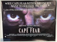 Movie / Film Poster - 1991 Cape Fear 40x30