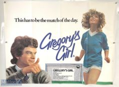 Movie / Film Poster - 1980 Gregory's Girl 40x30