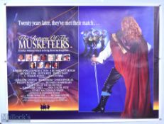 Movie / Film Poster - The Return of The Musketeers 40x30