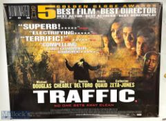 Movie / Film Poster - 2000 Traffic No One Gets Away Clean 40x30
