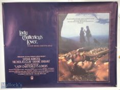 Movie / Film Poster - 1981 Lady Chatterley's Lover 40x30