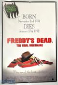 Movie / Film Poster - 1991 Freddy's Dead, The Final Nightmare 27x40