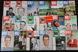 1958-61 Golf Digest monthly Magazines a selection of 18 magazines in mixed condition-F-G