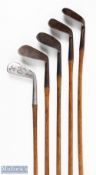 5x Good Irons to incl Stainless Musselback 2 iron for GM Rob of Edzell, Genii mashie, Percy Allis of